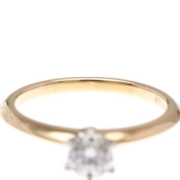 TIFFANY Authentic 18k Gold Diamond Ring